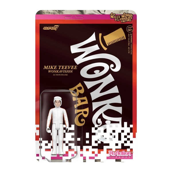 Willy Wonka &amp; the Chocolate Factory ReAction Figures Wave 03 - Mike Teevee (White Suit)