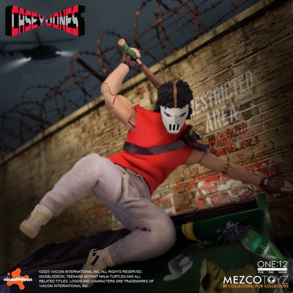 Teenage Mutant Ninja Turtles Actionfigur 1/12 Casey Jones 17 cm