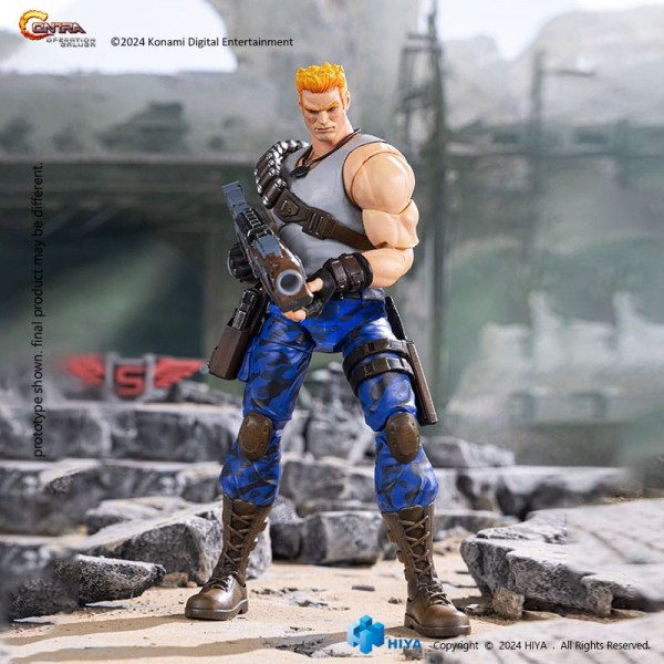 Contra: Operation Galuga Exquisite Basic Action Figure Bill Rizer 16 cm