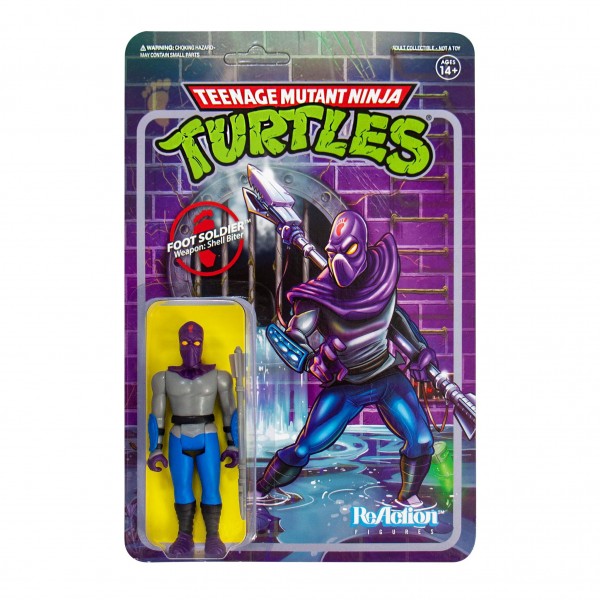 Teenage Mutant Ninja Turtles ReAction Actionfigur Foot Soldier