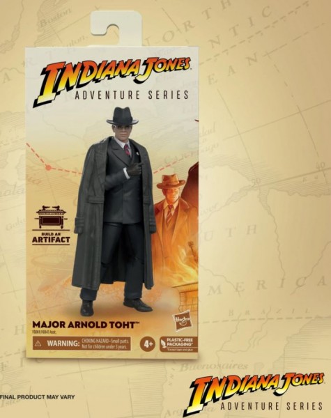 Indiana Jones Adventure Series Actionfigur 15 cm Major Arnold Toht
