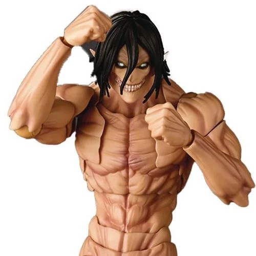 Attack on Titan Eren Yeager Titan Revoltech Amazing Yamaguchi Actionfigur