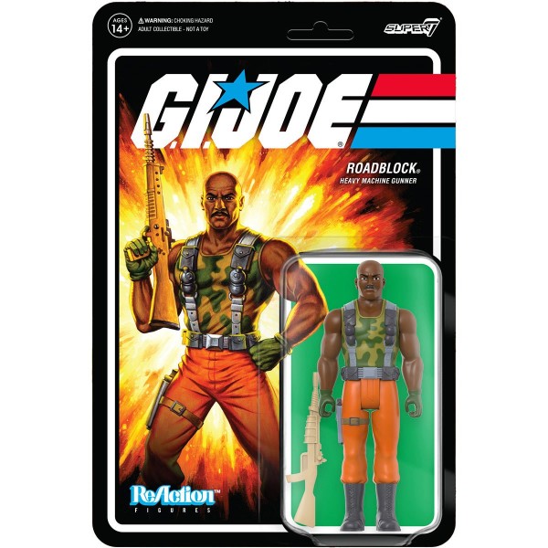 G.I. Joe ReAction Action Figure Roadblock