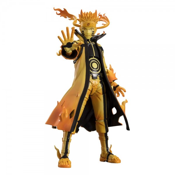 Naruto S.H. Figuarts Actionfigur Naruto Uzumaki (Kurama Link Mode) - Courageous Strength That Binds