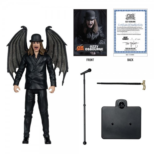 Ozzy Osbourne Metal Music Maniacs Actionfigur Ozzy Osbourne 15 cm