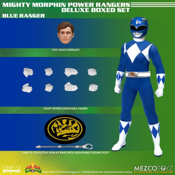 Mighty Morphin Power Rangers Actionfiguren 1/12 Fantastic Four Deluxe Steel Box Set 16 - 17 cm