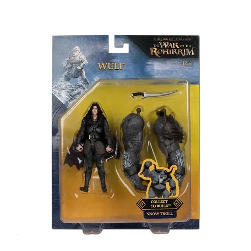 The Lord of Rings: The War of the Rohirrim Build-A Wave 1 4-Inch Scale Action Figure Wulf