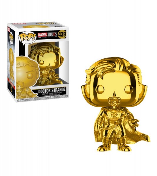 B-Ware Marvel Studios 10 POP! Marvel Vinyl Figur Doctor Strange (Chrome) 9 cm