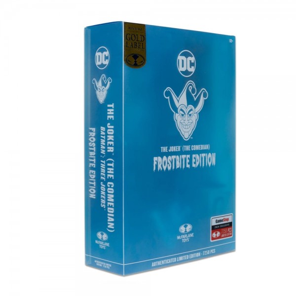 DC Multiverse Actionfigur The Joker (Batman: Three Jokers) (Frostbite) (Gold Label) 18 cm