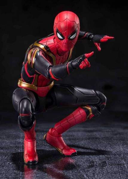 Spider-Man No Way Home S.H. Figuarts Actionfigur Spider-Man (Integrated Suit) Final Battle Edition