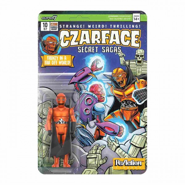 Czarface ReAction Actionfigur Wave 11 - Czarface (Orange &amp; Black)