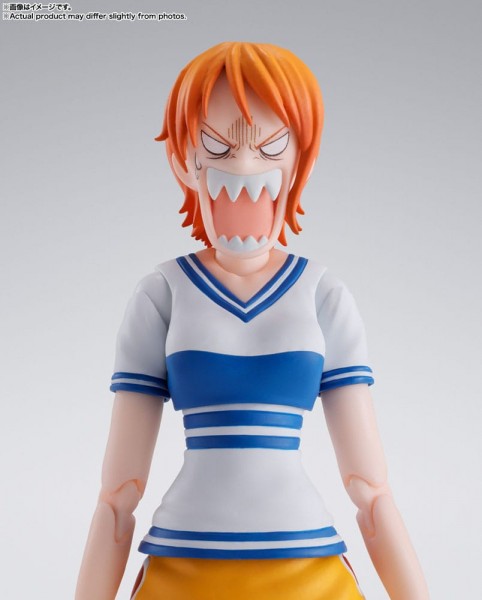 One Piece S.H. Figuarts Action Figure Nami Romance Dawn 14 cm