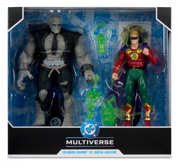 DC Multiverse Actionfiguren 2er-Pack Solomon Grundy vs Green Lantern 18 cm