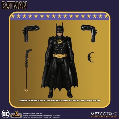 Batman 1989 5 Points Actionfigur 9,5 cm Batman