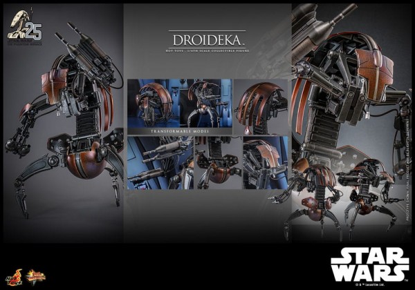 Star Wars Episode I Movie Masterpiece Actionfigur 1:6 Droideka 27 cm