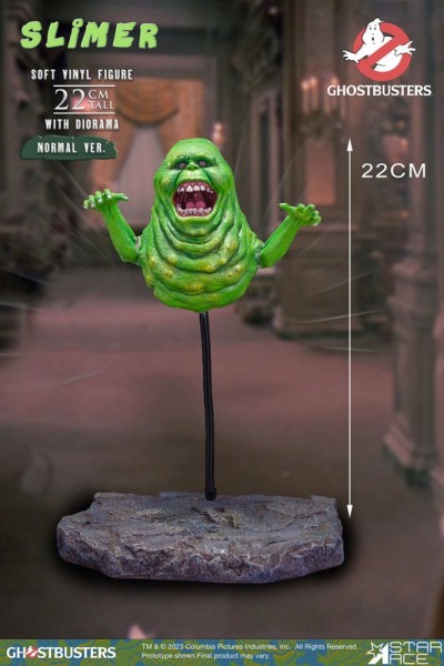 Ghostbusters Statue 1:8 Slimer Normal Version 22 cm