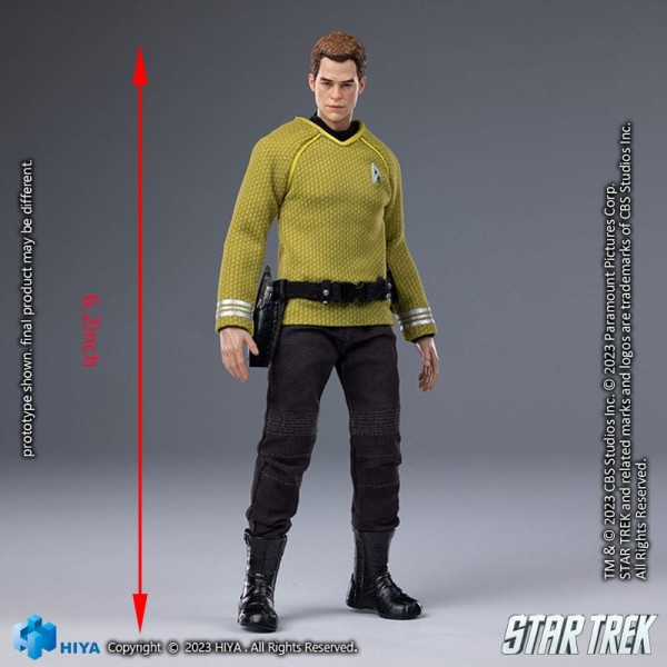 Star Trek Exquisite Super Series Actionfigur 1:12 Kirk 16 cm
