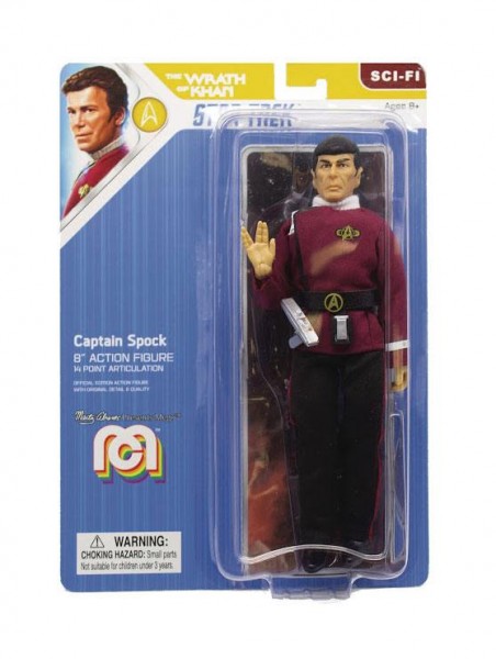 Star Trek II Mego Retro Action Figure Captain Spock