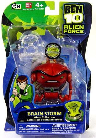 Ben 10 Alien Force Actionfigur Brain Storm