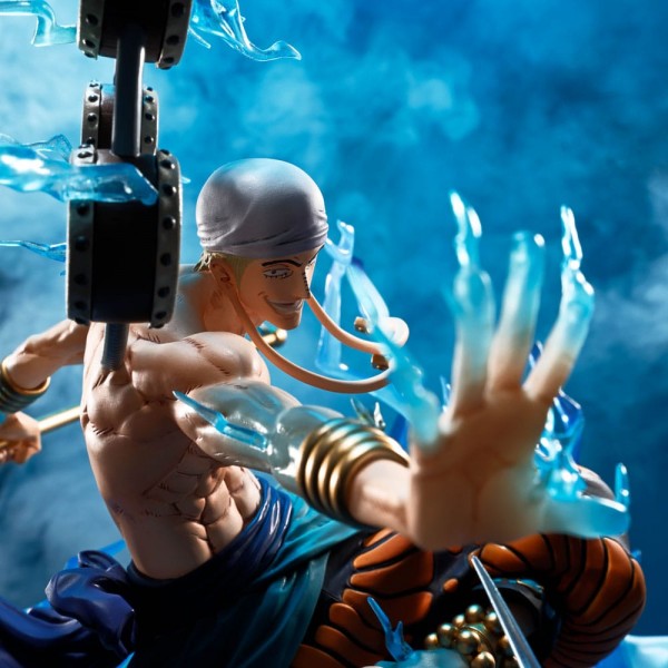 One Piece FiguartsZERO Extra Battle PVC Statue Enel -Sixty Million Volt Lightning Dragon- 32 cm