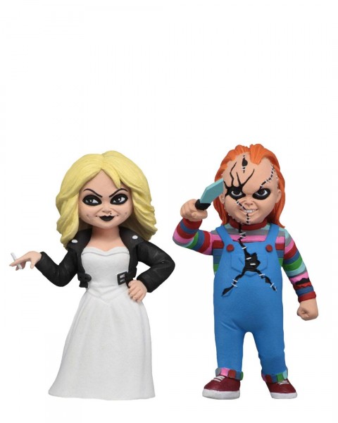 Chucky und seine Braut Toony Terrors Actionfiguren Chucky &amp; Tiffany (2-Pack)
