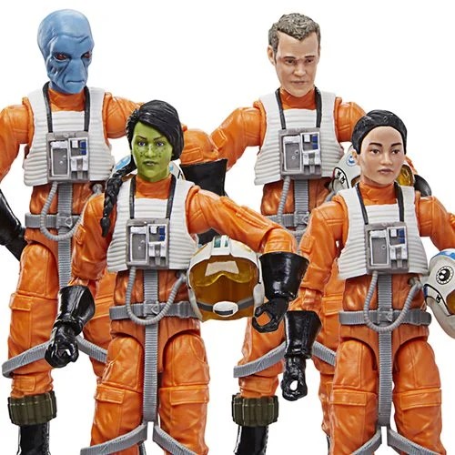 Star Wars The Vintage Collection X-Wing Pilot 3 3/4-Inch Actionfiguren 4-Pack