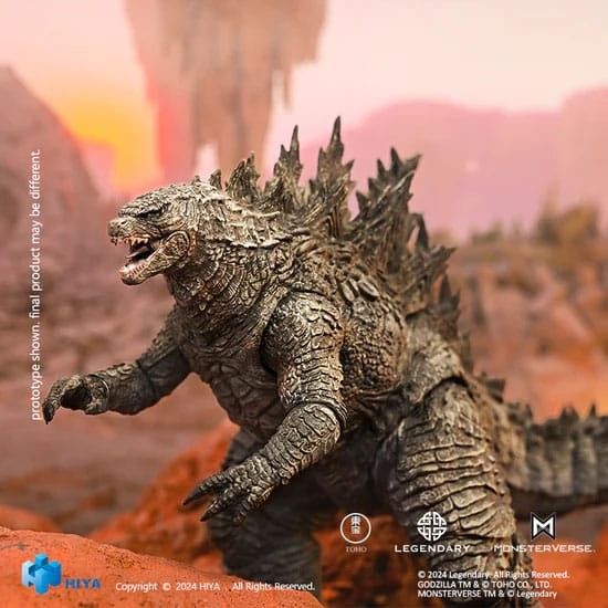 Godzilla x Kong: The New Empire Exquisite Basic Actionfigur Godzilla Rre-evolved Ver. 18 cm