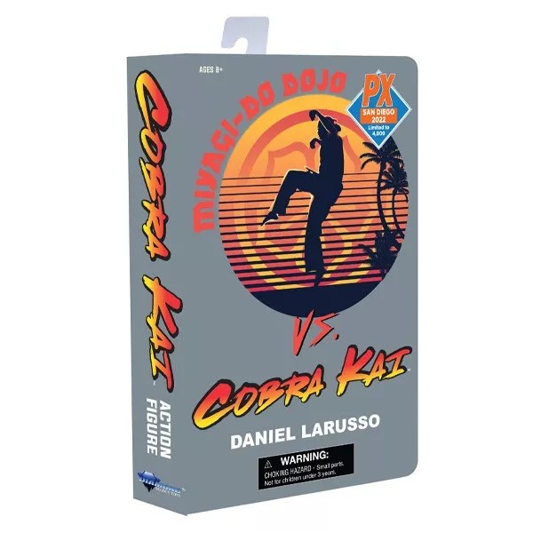 Cobra Kai Action Figure Daniel Larusso VHS Exclusiv SDCC 2022 18 cm 