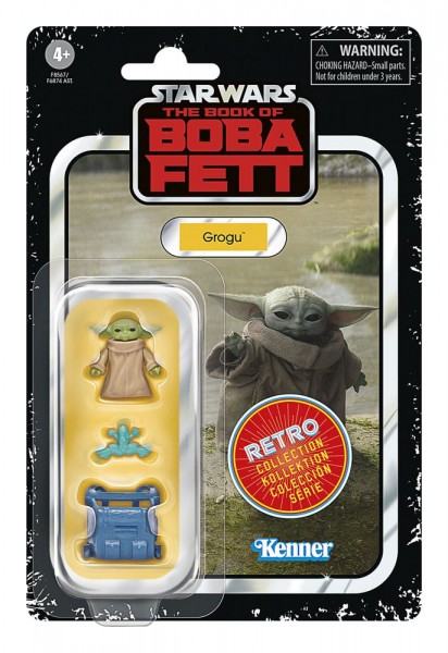 Star Wars: The Book of Boba Fett Retro Collection Actionfigur Grogu 10 cm
