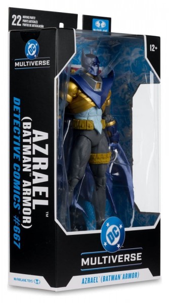 DC Multiverse Actionfigur Azrael Batman Armor (Detective Comics #667) 19 cm
