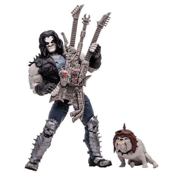 DC Multiverse Vehicles Lobo with Spacehog (Gold Label)