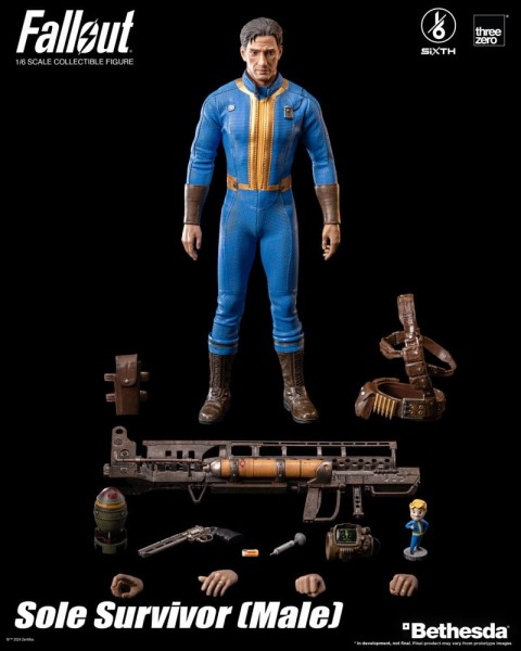 Fallout FigZero Actionfigur 1/6 Sole Survivor (Male) 31 cm