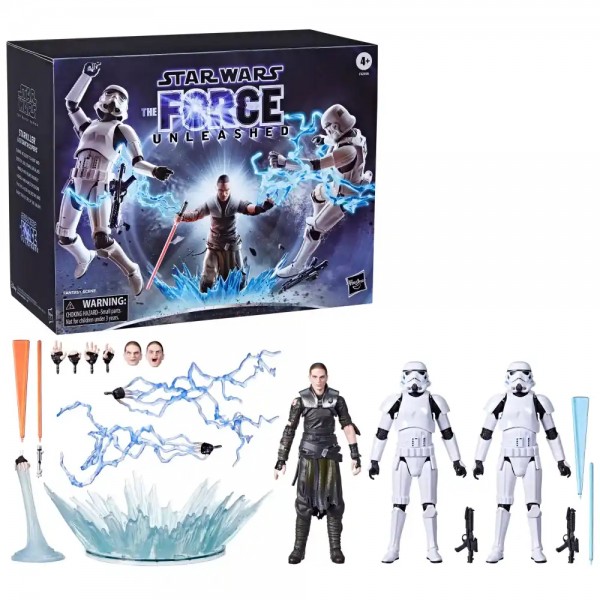Star Wars The Black Series Starkiller & Stormtroopers 15 cm