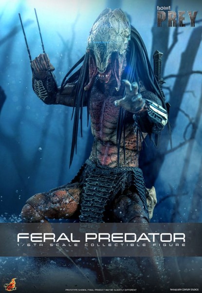 Prey Action Figure 1:6 Feral Predator 37 cm