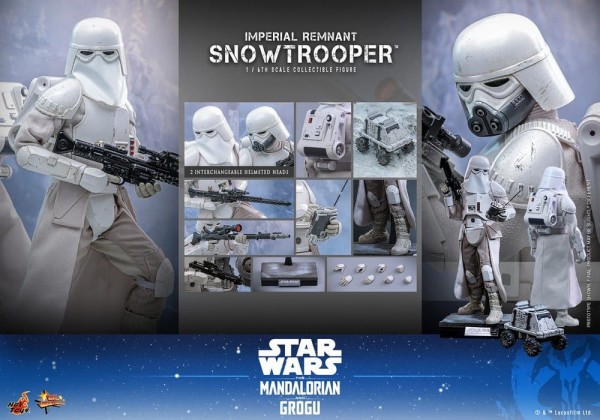 Star Wars: The Mandalorian & Grogu Movie Masterpiece Action Figure 1/6 Imperial Remnant Snowtrooper 30 cm