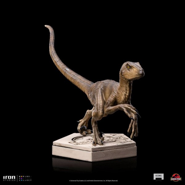 Jurassic World Icons Statue Velociraptor B