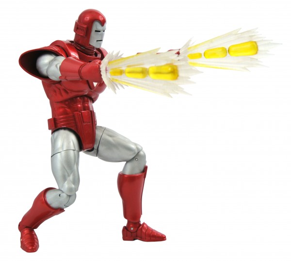Marvel Select Actionfigur Iron Man Silver Centurion