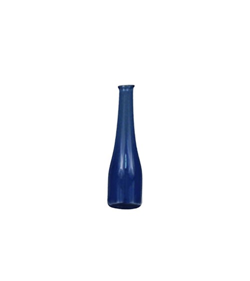 Glass bottle without cork - blue - 1:12 - 3.3 cm