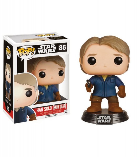 B-Ware Star Wars Episode VII POP! Vinyl Wackelkopf-Figur Han Solo (Snow Gear) LC Exclusive 9 cm