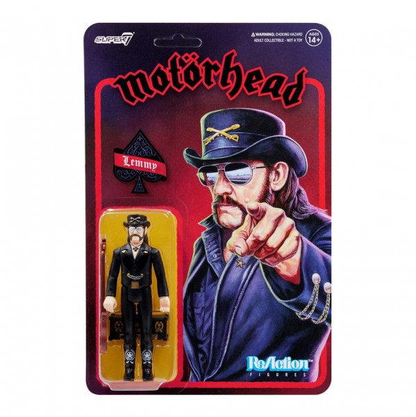 Motorhead ReAction Action Figure Lemmy (Modern Cowboy)