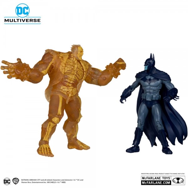 Arkham City DC Multiverse Actionfiguren 2er-Pack Batman & Solomon Grundy (Gold Label) 18 cm