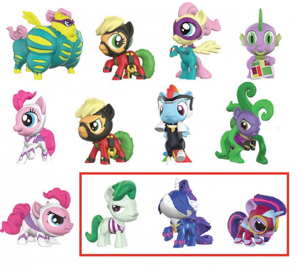 My Little Pony Mystery Minis Blindbox Minifigur Power Ponies Variant Mix