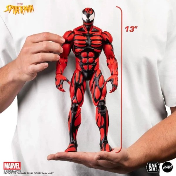 Spider-Man: The Animated Series Carnage 1:6 Scale Actionfigur
