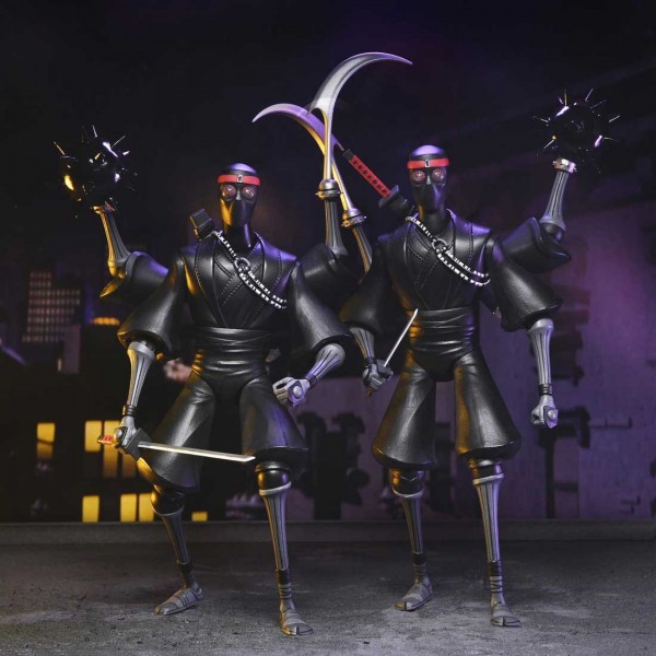 TMNT 2012 Cartoon Footbots 2-Pack Actionfiguren