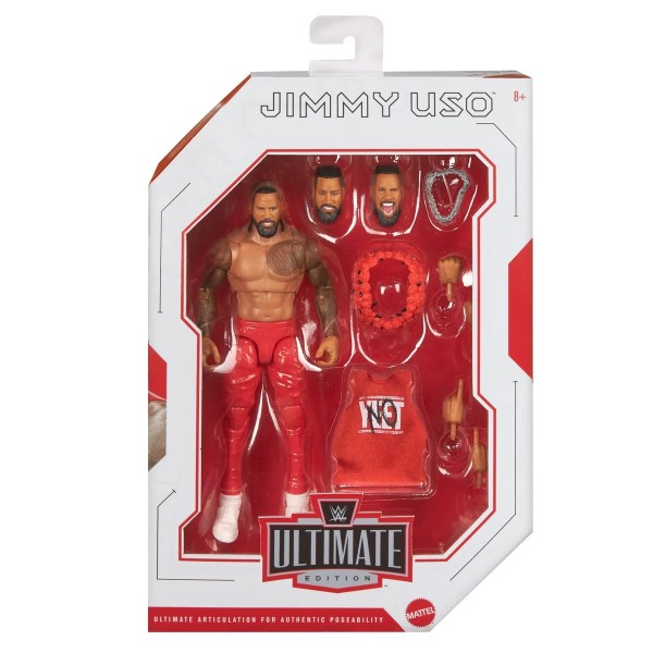 WWE Ultimate Edition Wave 26 Jimmy Uso Actionfigur