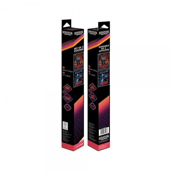 Stranger Things Poster 2-Pack 38 x 52 cm