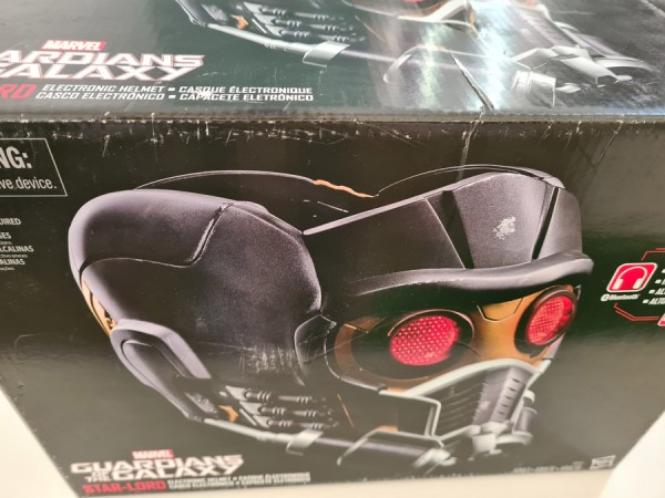 B-Stock Marvel Legends Guardians of the Galaxy Infinity Saga Star-Lord Electronic Helmet