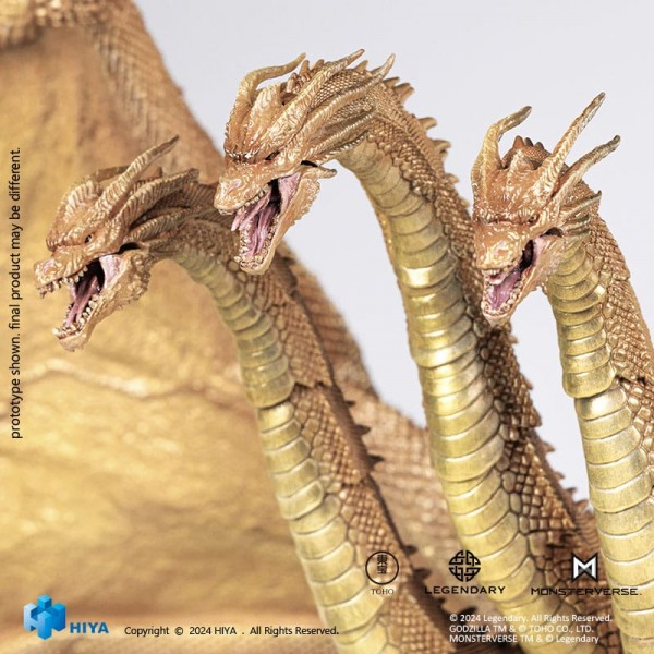 Godzilla: King of the Monsters Exquisite Basic Actionfigur King Ghidorah Gravity Beam Version 35 cm