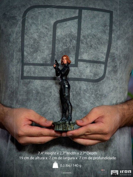 Marvel Infinity Saga BDS Art Scale Statue 1/10 Black Widow (Battle of NY)