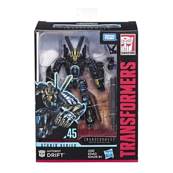 B-Stock Transformers Deluxe Class Studio Series 45 Drift - damaged packaging